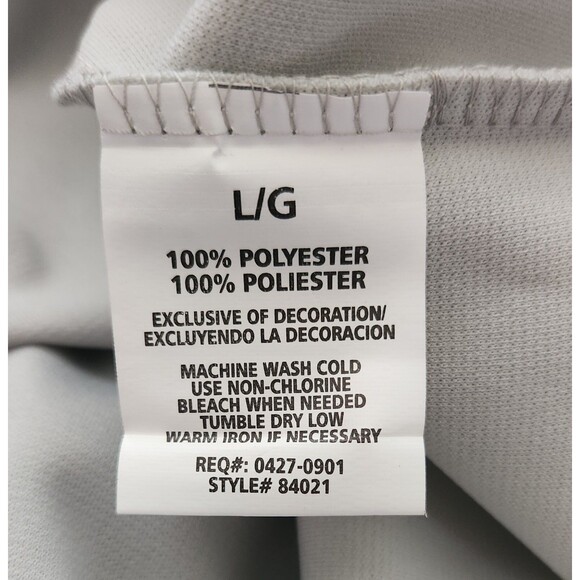 San Francisco SF Giants Men's Jersey Large True Fan Gray Short Sleeve Button-Up - Picture 4 of 8